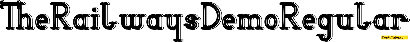 The Railways Demo Font