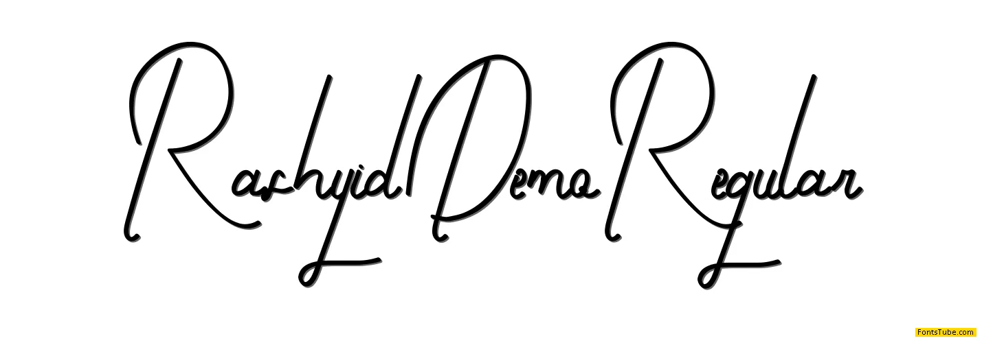 Rashyid Demo Font