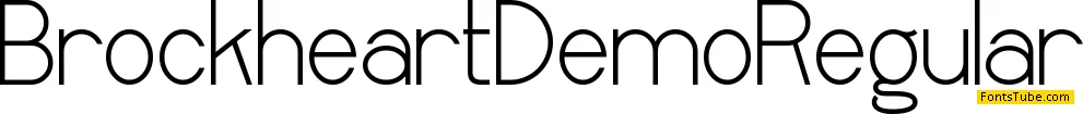 Brockheart Demo Font Family