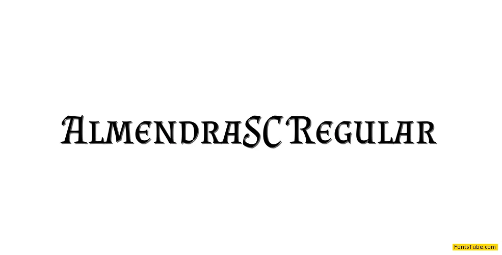 Almendra SC Font
