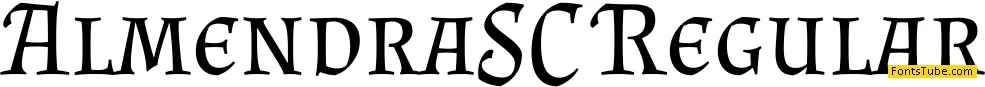 Almendra SC Font