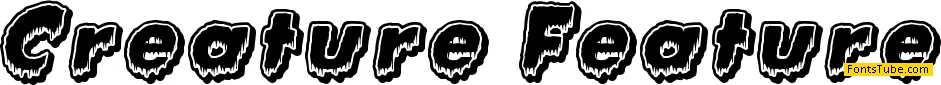 Creature Feature Font