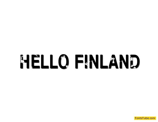 Hello Finland Font