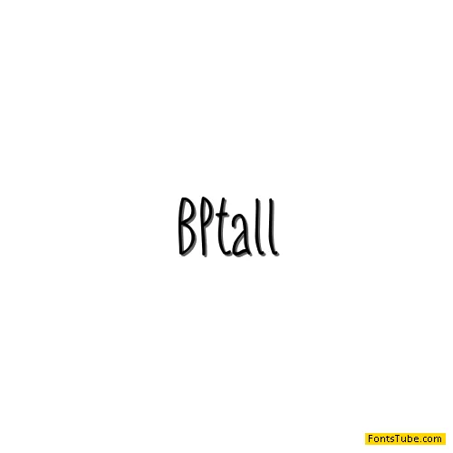 BPtall Font