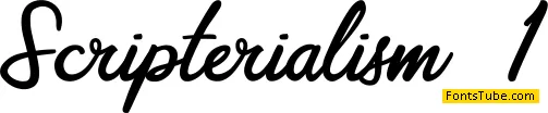 Scripterialism Font