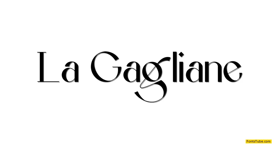 La Gagliane Font