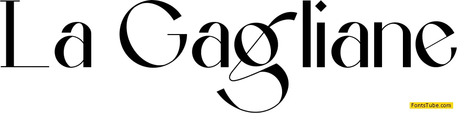 La Gagliane Font