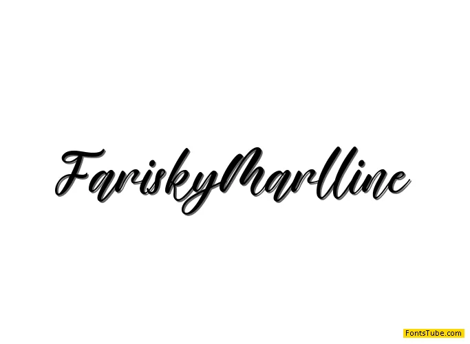 Farisky Marlline Font