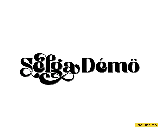 Selga Demo Font