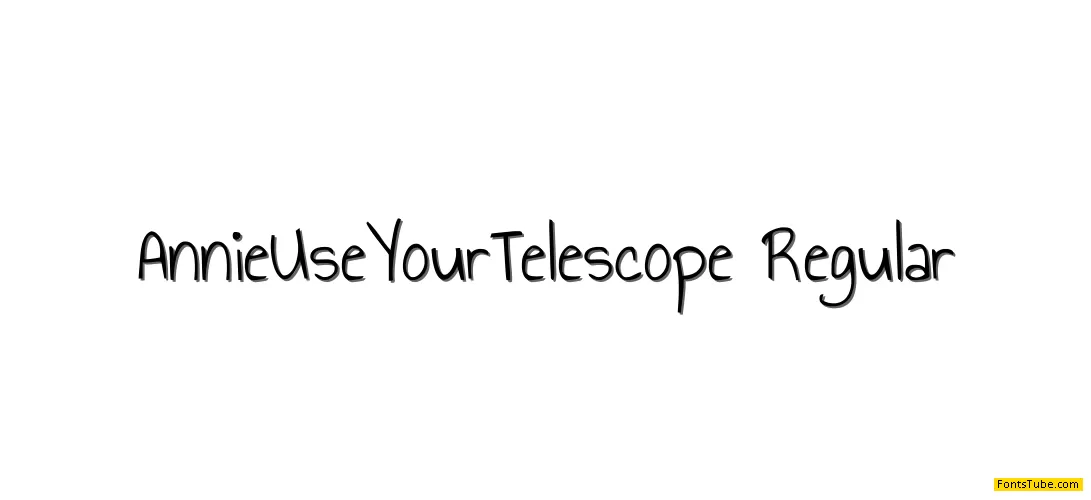 Annie Use Your Telescope
