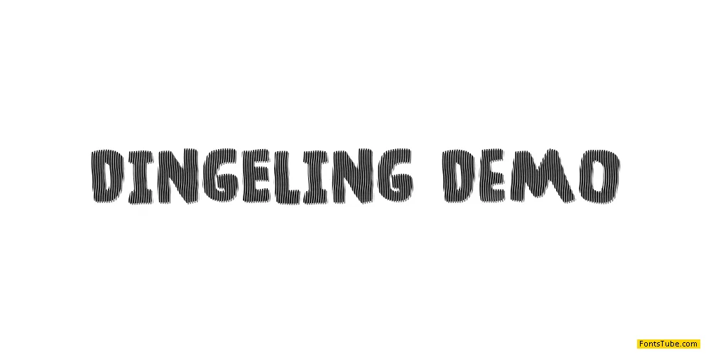 Dingeling DEMO Font