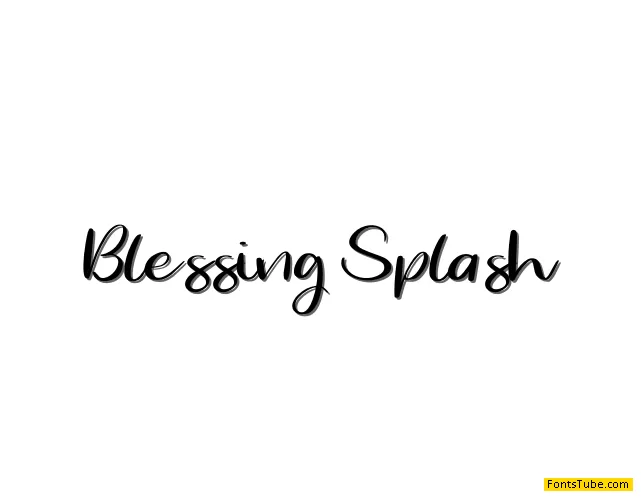Blessing Splash