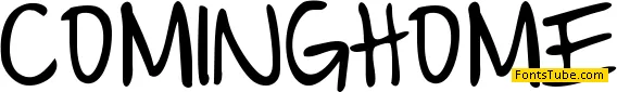 Coming Home Font