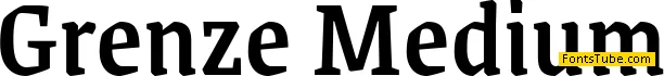 Grenze Font Family