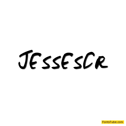 Jessescript Font