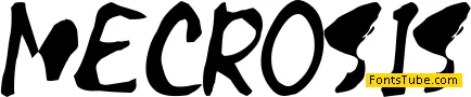 Necrosis Font