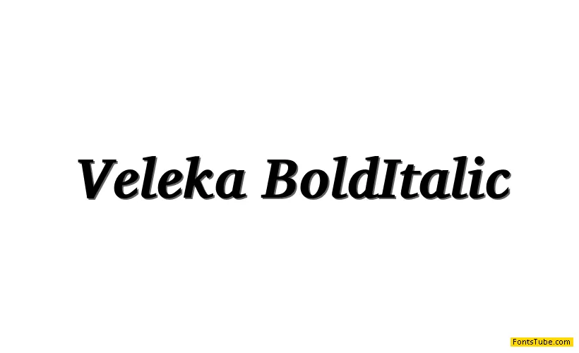 Veleka Font Family