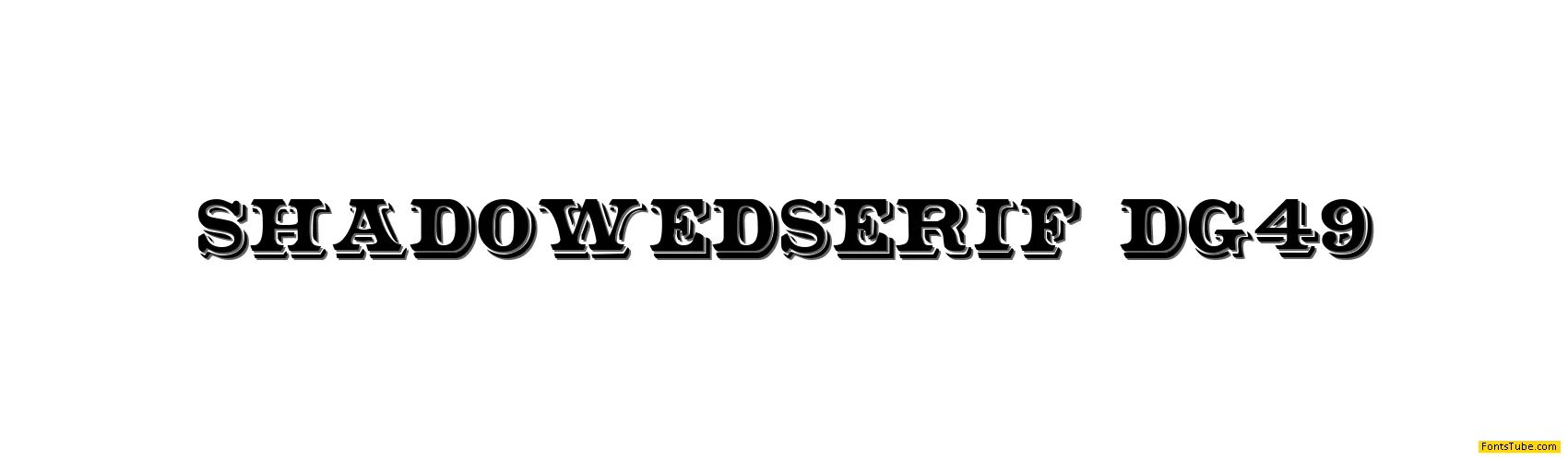 Shadowed Serif