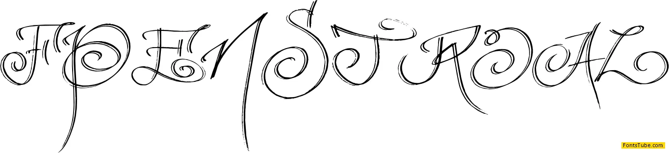 fancy Pens Font Family