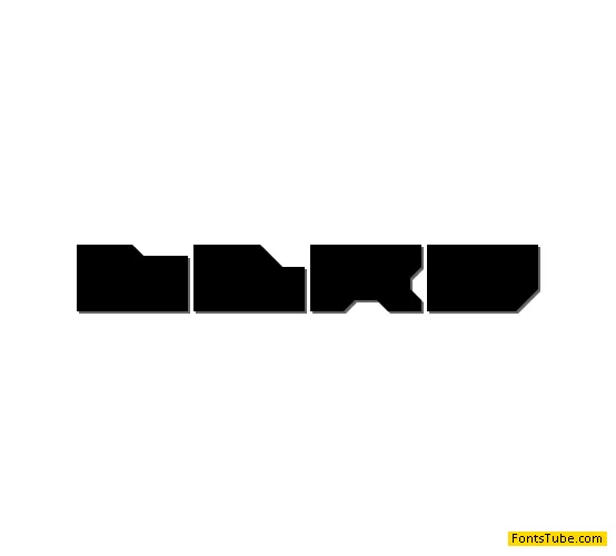 LDR#0 Font