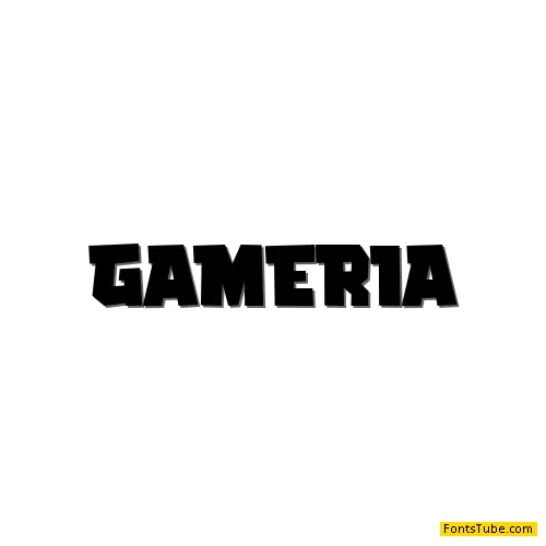 GAMERIA Font