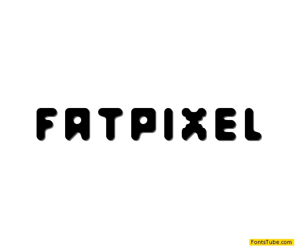 Fat Pixels Font