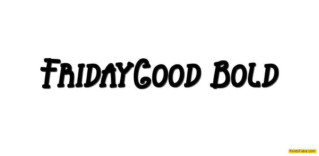 FridayGood Font