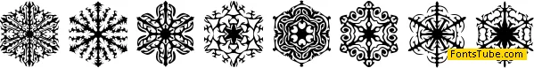 Faux Snow BRK Font