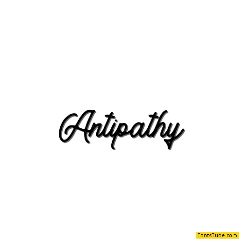 Antipathy