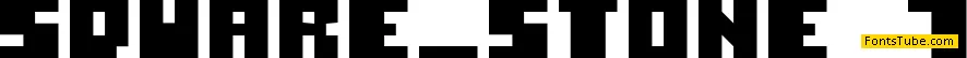 Square Stone-7 Font