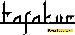 Tafakur Font