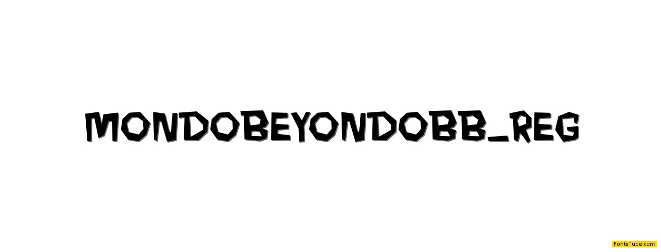Mondo Beyondo BB Font Family