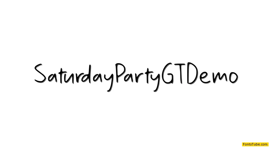 Saturday Party GT