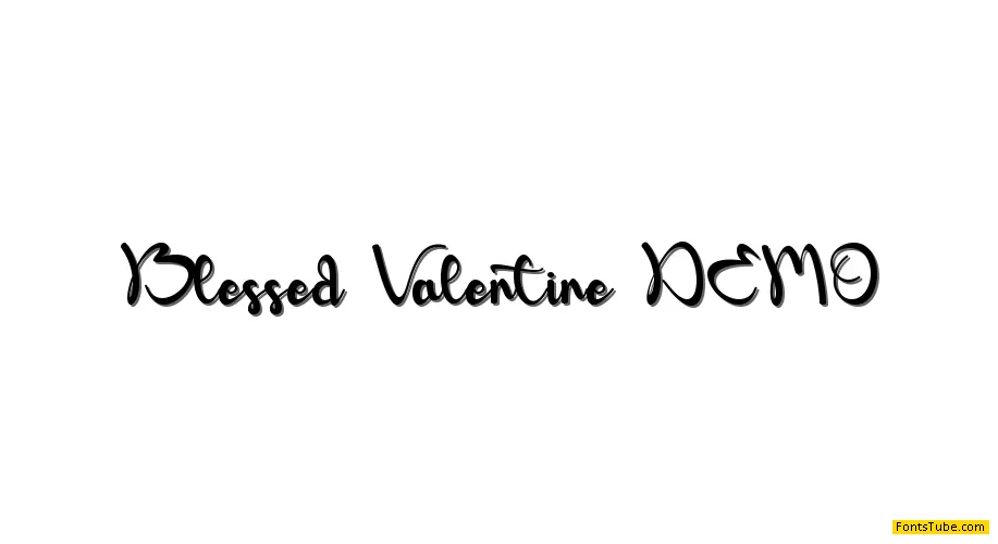 Blessed Valentine Font