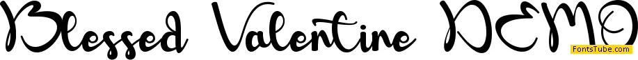 Blessed Valentine Font
