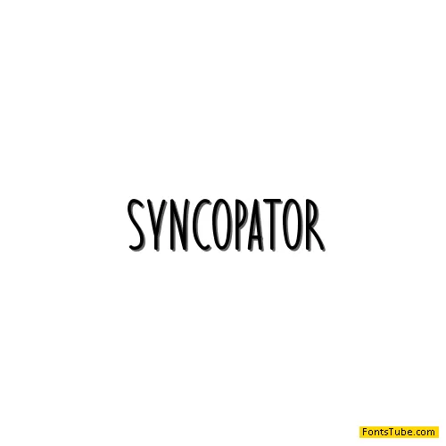 Syncopator Font