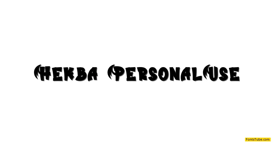 Hekba Font