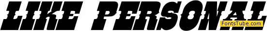 LIKE Font