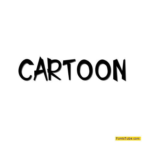 CARTOON Font