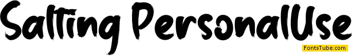 Salting Font