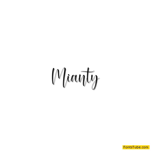 Mianty Font
