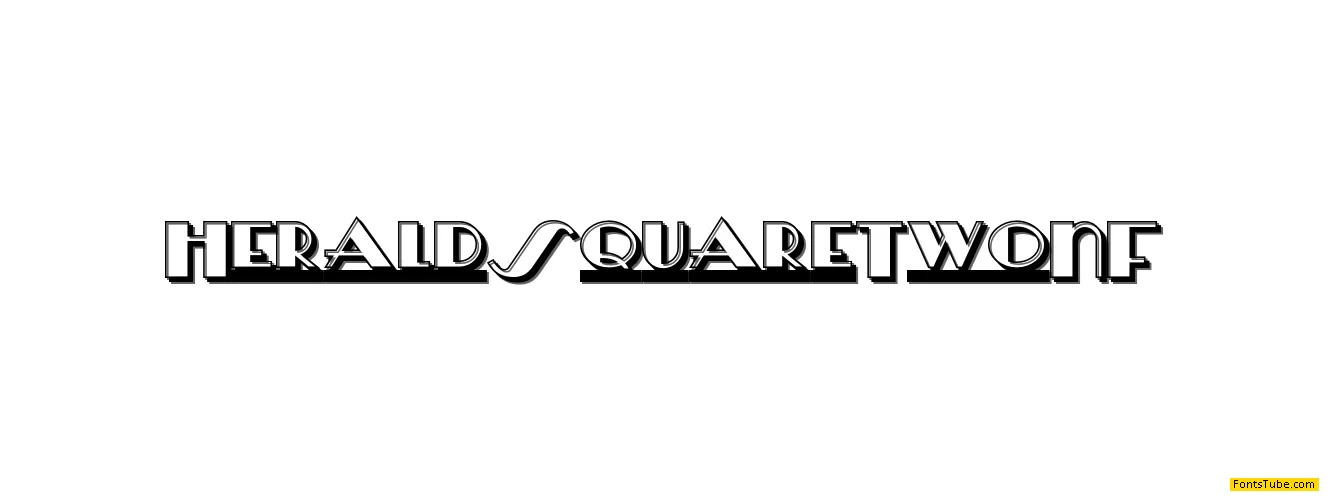Herald Square Font Family