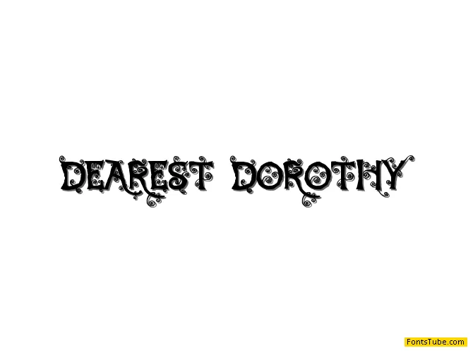Dearest Dorothy Font