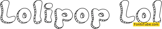 Lolipop Lol Font