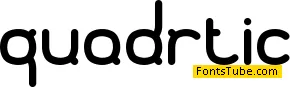 Quadratic Font Family