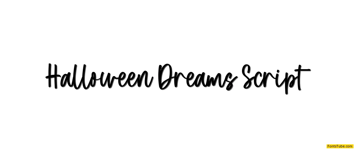 Halloween Dreams Script