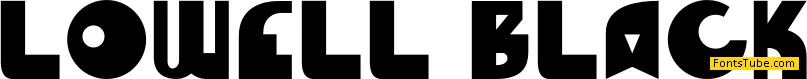 Lowell Font