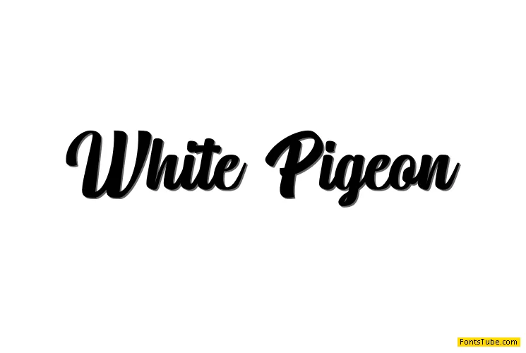 White Pigeon