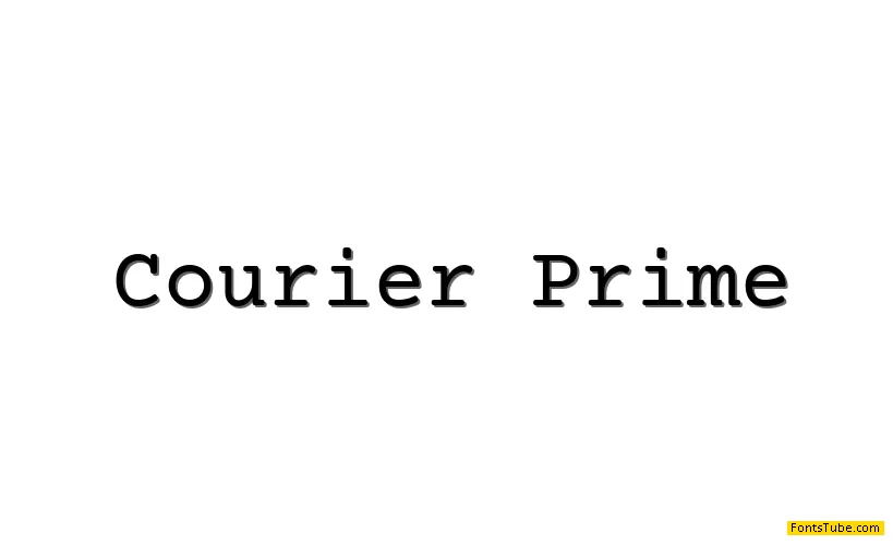 Courier Prime Font Family