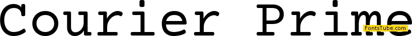 Courier Prime Font Family